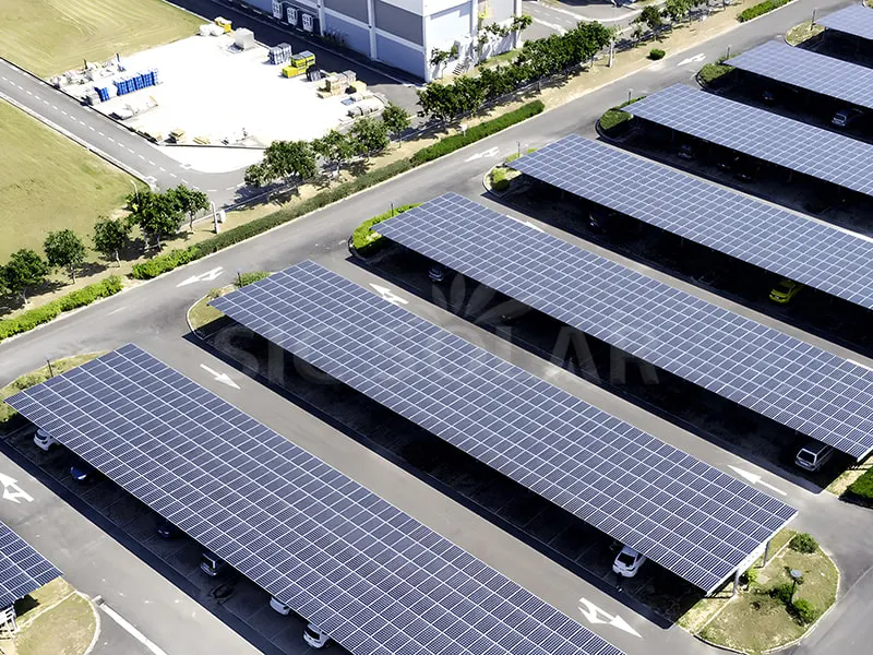 ระบบยึดหดอลูมิเนียมพลังงานแสงอาทิตย์ 2MW