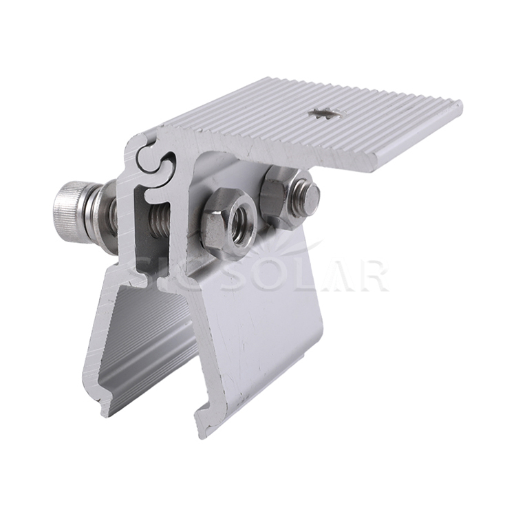คลิปอลูมิเนียม Lok Solar Clamp