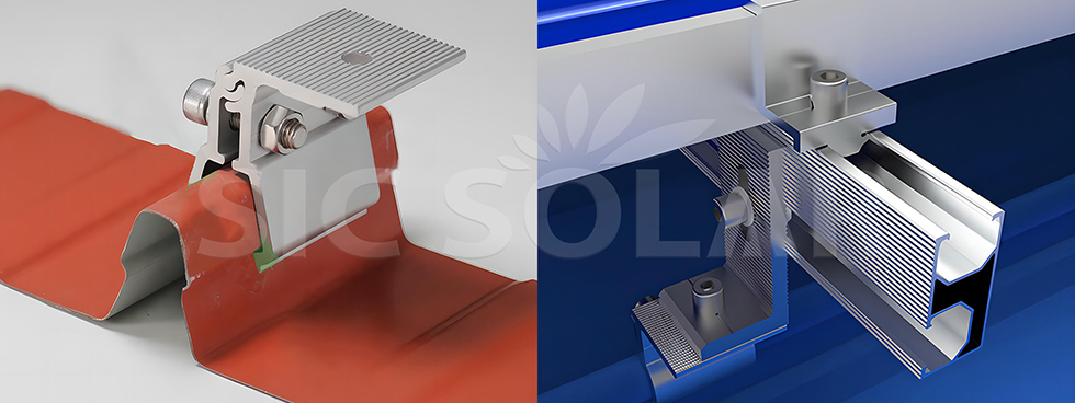 Aluminum Solar Roofing Clamp